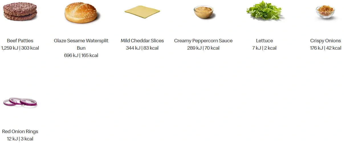 Mcdonald's Steakhouse Stack Ingredients