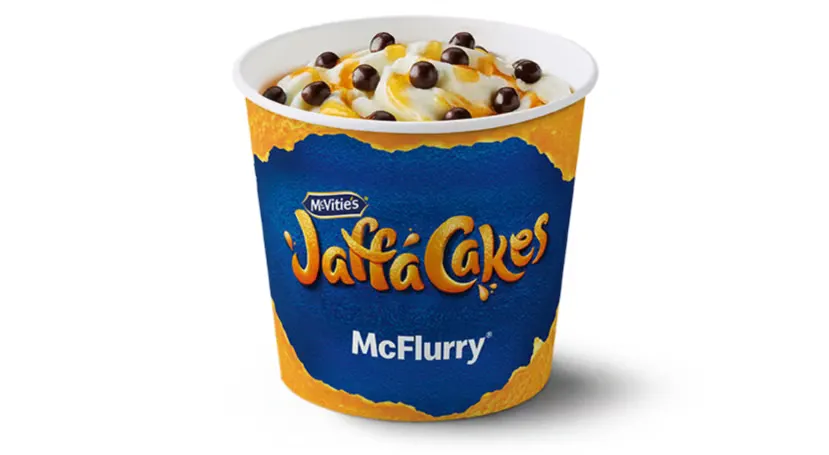 Jaffa Cakes McFlurry Regular size