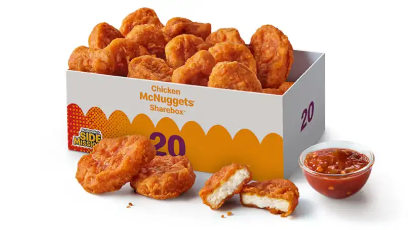 20 Spicy Chicken McNuggets Sharebox
