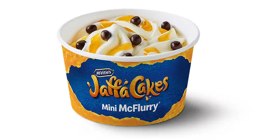 Jaffa Cakes Mini McFlurry