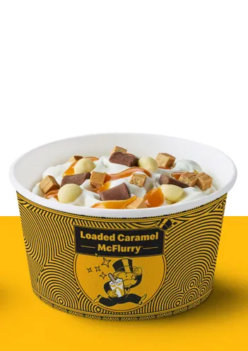 Loaded Caramel Mini McFlurry