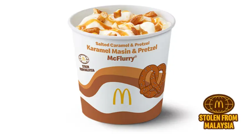 Caramel Pretzel McFlurry Regular