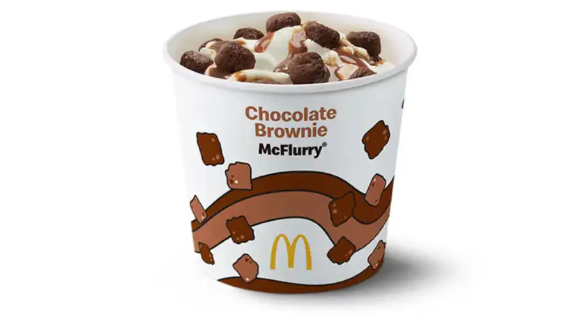 Chocolate Brownie McFlurry Regular