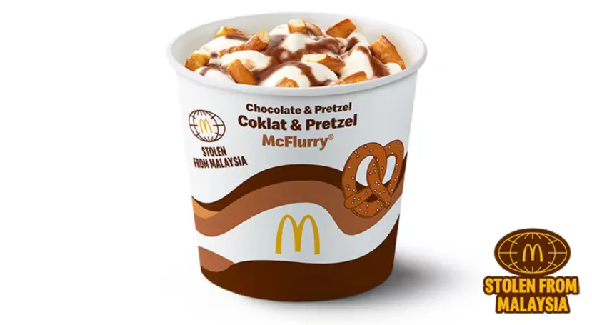 Chocolate Pretzel McFlurry Regular