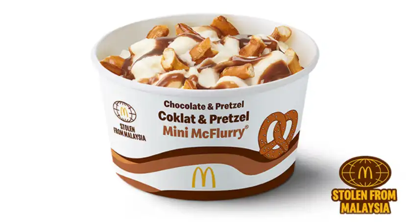 Chocolate Pretzel Mini McFlurry