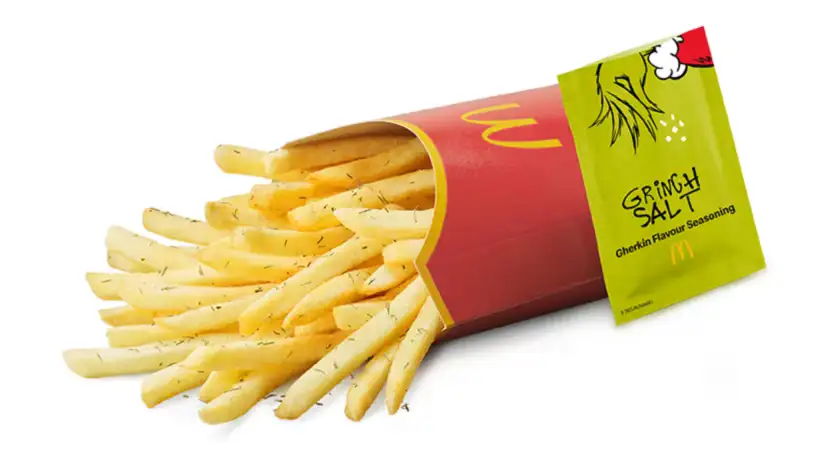 Grinched McShaker Medium Fries