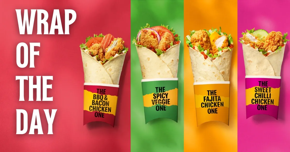 McDonalds Wrap of the Day