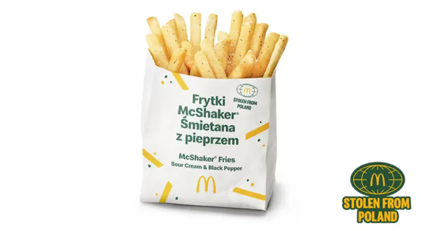 Sour Cream and Black Pepper McShaker Fries