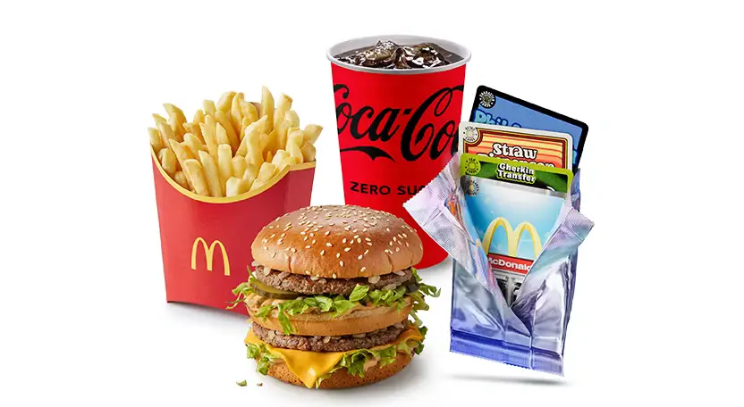 CARDS Big Mac Meal Medium