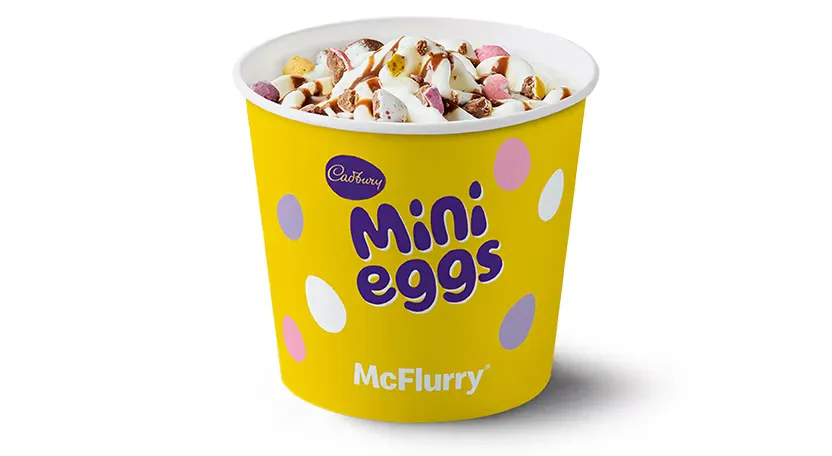 Cadbury Mini Eggs McFlurry Regular