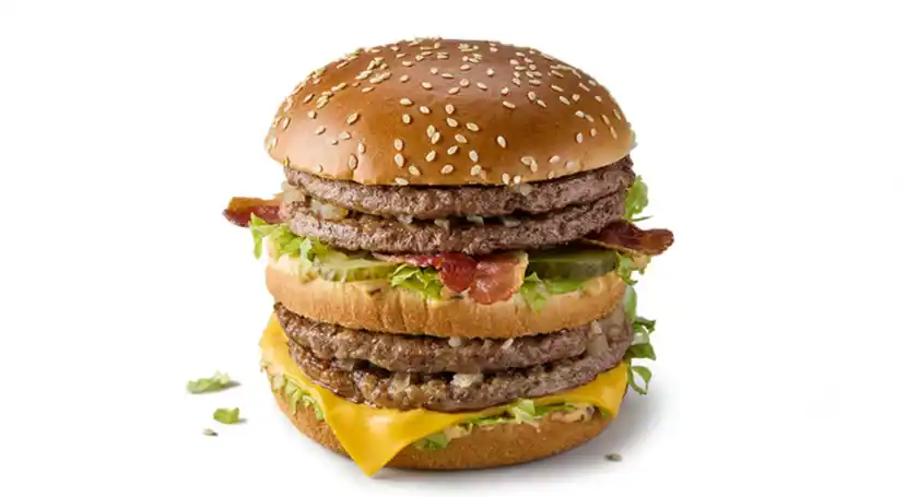 Double Big Mac with Bacon